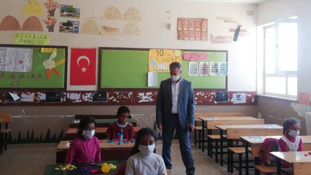 İlçe Milli Eğitim Müdürümüz Sayın Abdurrahim Bircan, Okullara Ziyarette Bulundu.