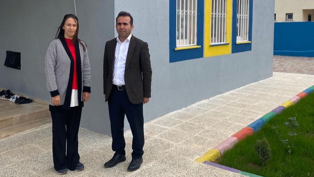 İlçe Milli Eğitim Müdürümüz Mehmet Asutay'dan Dahi Çocuklar Oyun Atölyesine Ziyaret
