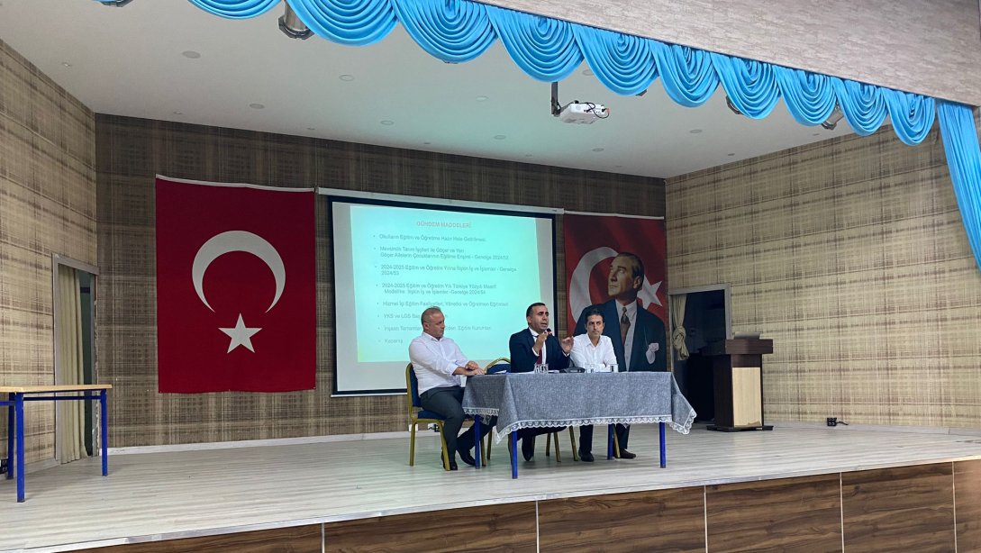 TÜRKİYE YÜZYILI MAARİF MODELİ ÖĞRETİM PROGRAMI TOPLANTISI